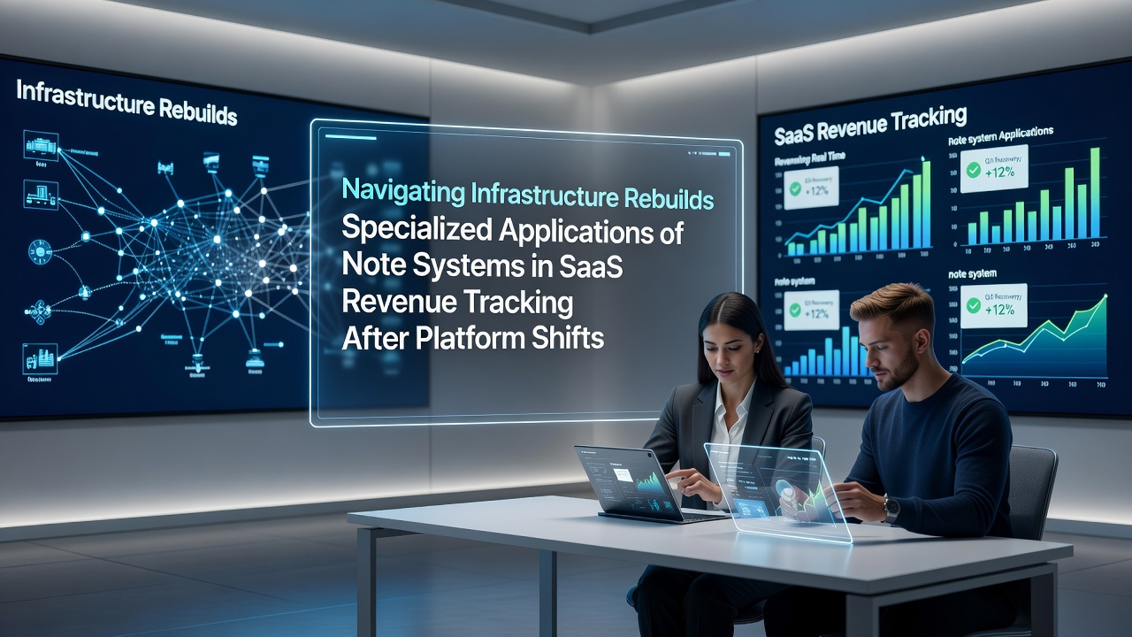 Navigating Infrastructure Rebuilds: Specialized Applications of Note Systems in SaaS Revenue Tracking After Platform Shifts